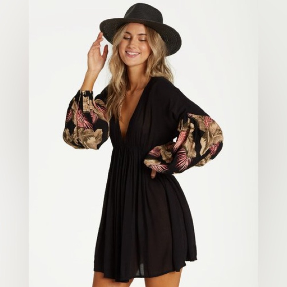 billabong wind whispers mini dress